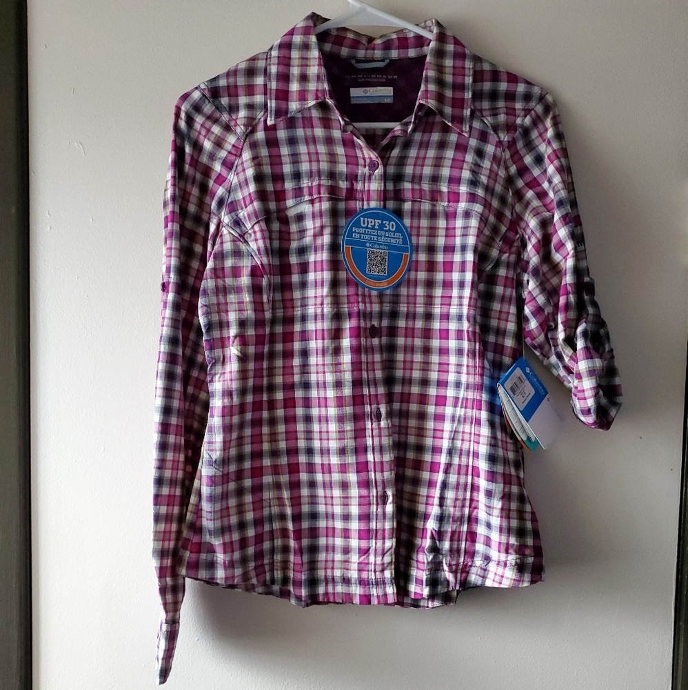 Columbia Silver Ridge Plaid Long Sleeve Shirt